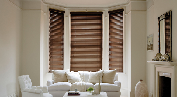 wooden blind