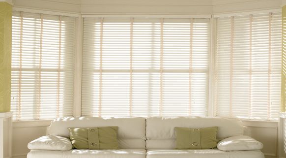 wooden blind
