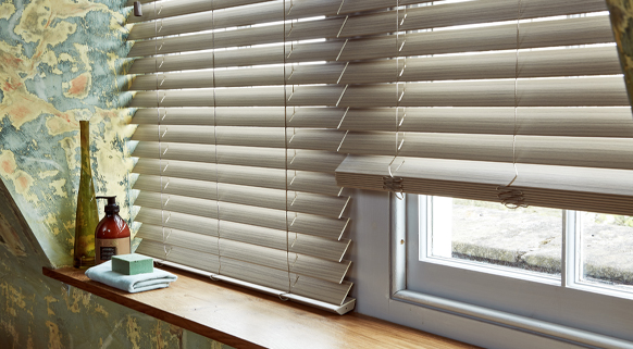 wooden blind