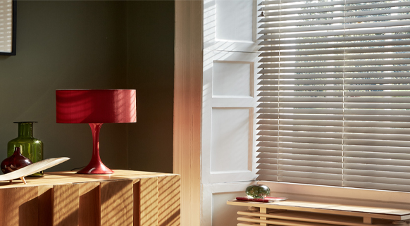 wooden blind
